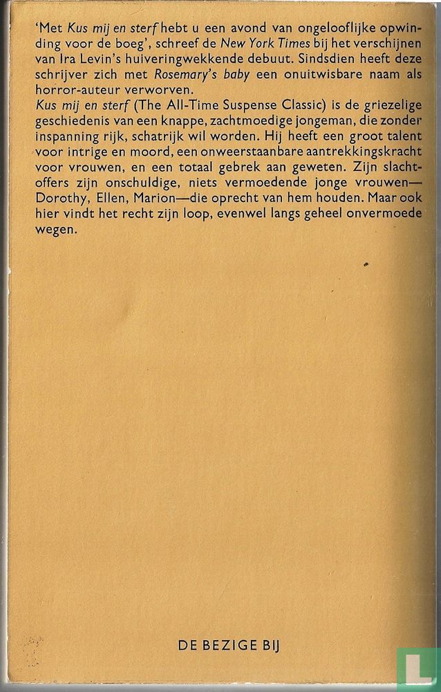 Kus mij en sterf