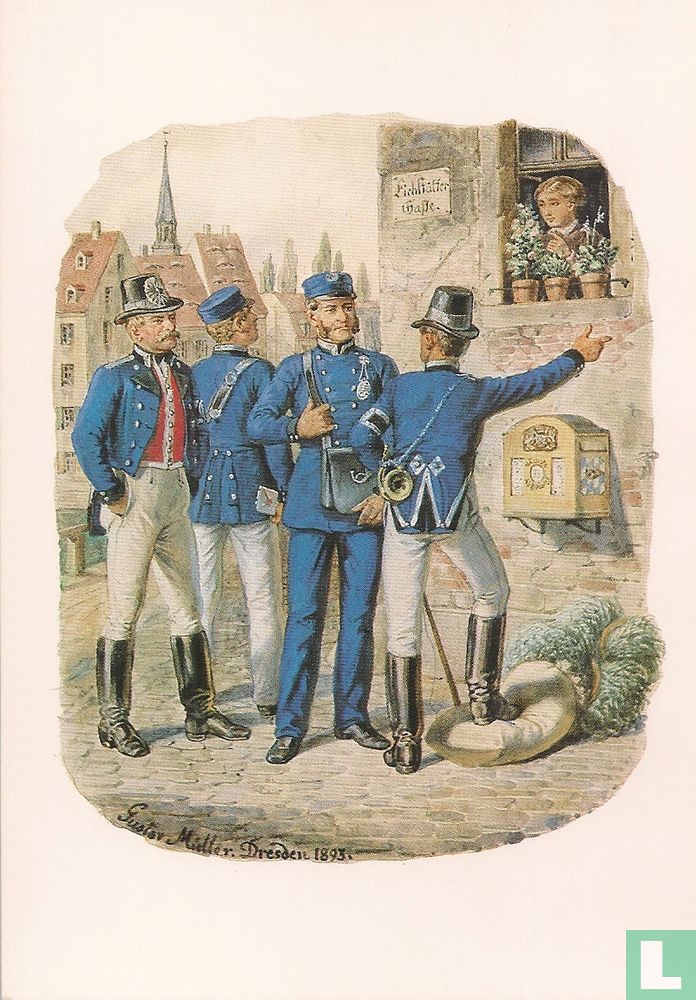 Postaljon Postbezorgers 1893