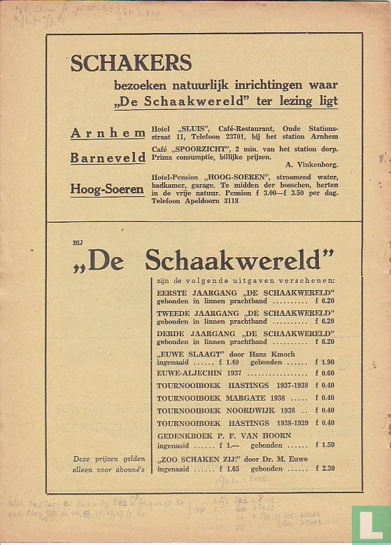 De Schaakwereld 1