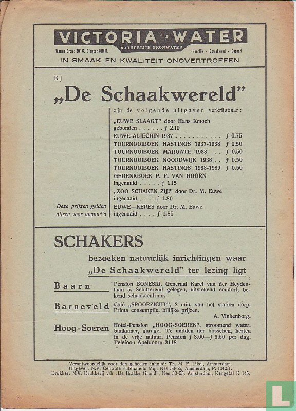 De Schaakwereld 2