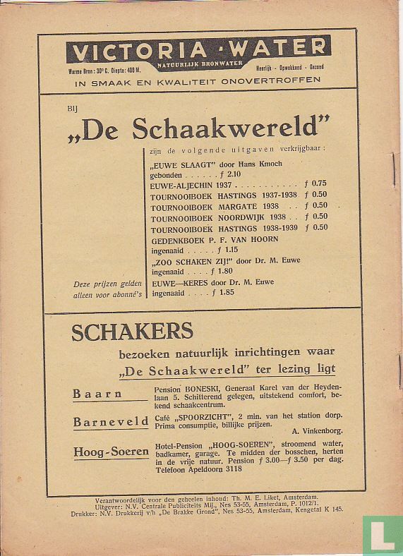 De Schaakwereld 3
