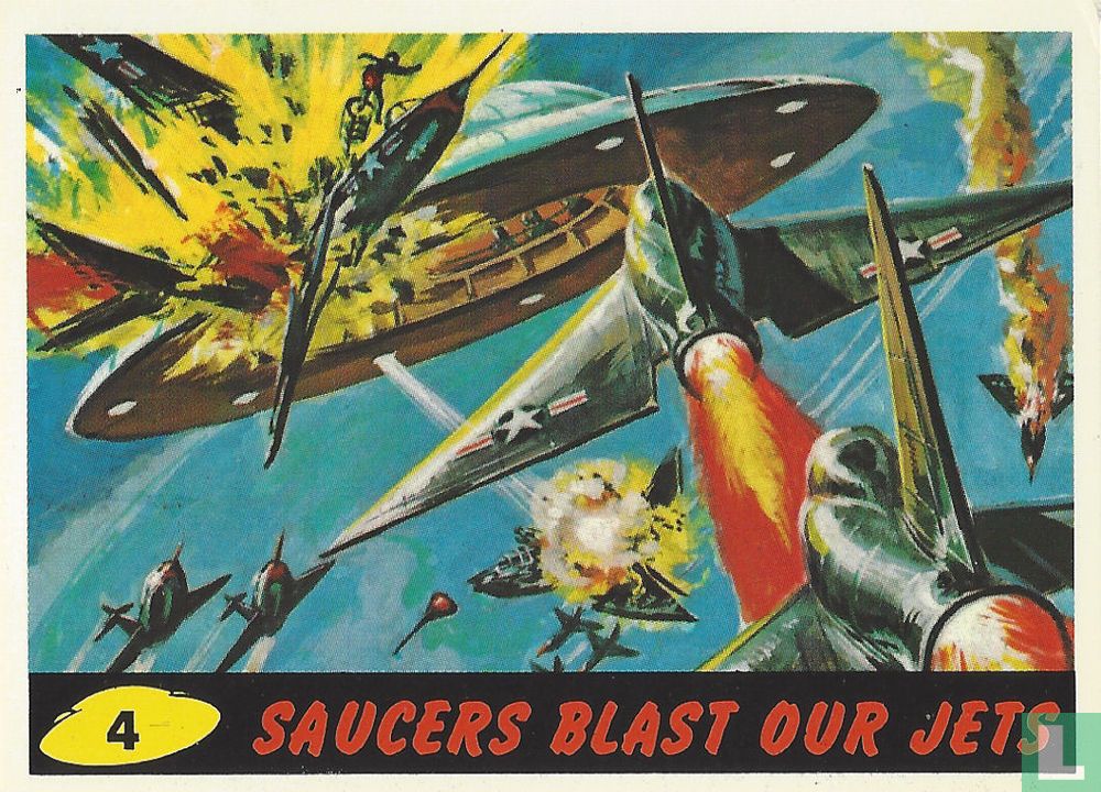 Saucers Blast Our Jets