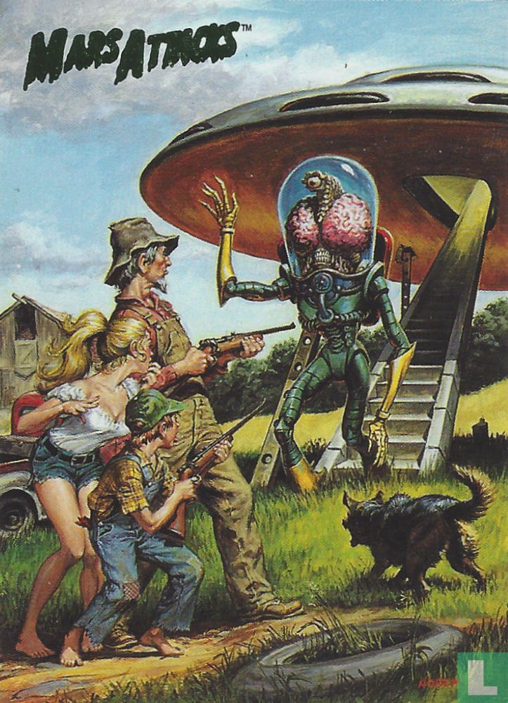 Mars Attacks Flip Cover #1