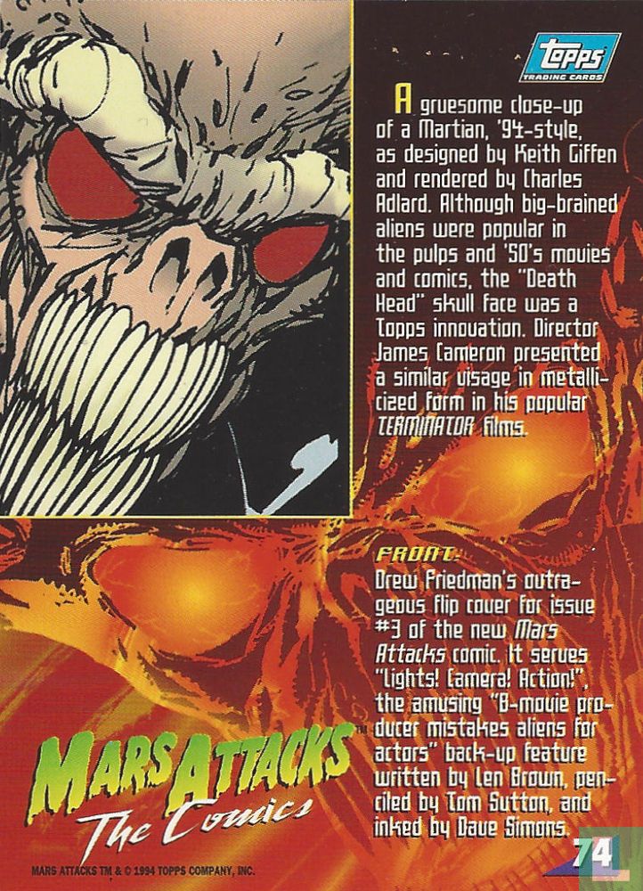 Mars Attacks Flip Cover #3