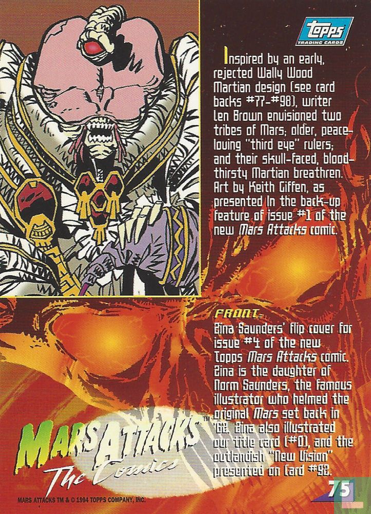 Mars Attacks Flip Cover #4