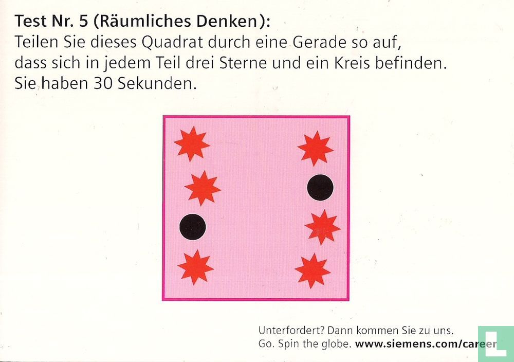 B02095 - Siemens "Test Nr. 5"  