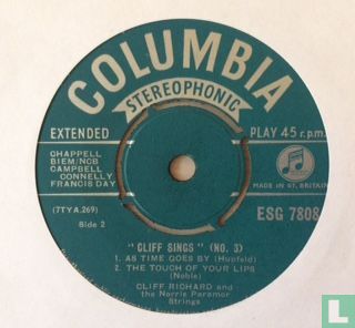 Cliff Sings No. 3