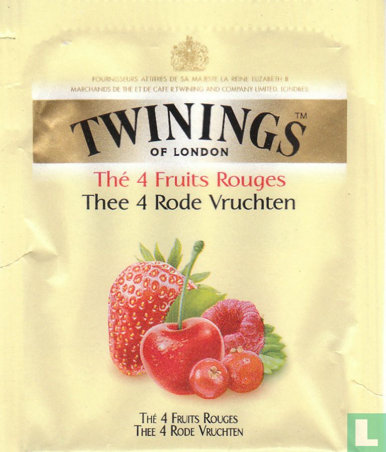 Thé 4 Fruits Rouges (2011) - Twinings [tm] of London - LastDodo