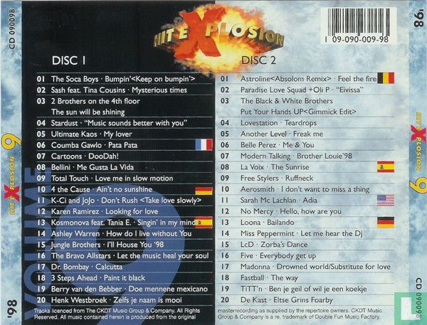 Hit Explosion '98 volume 9