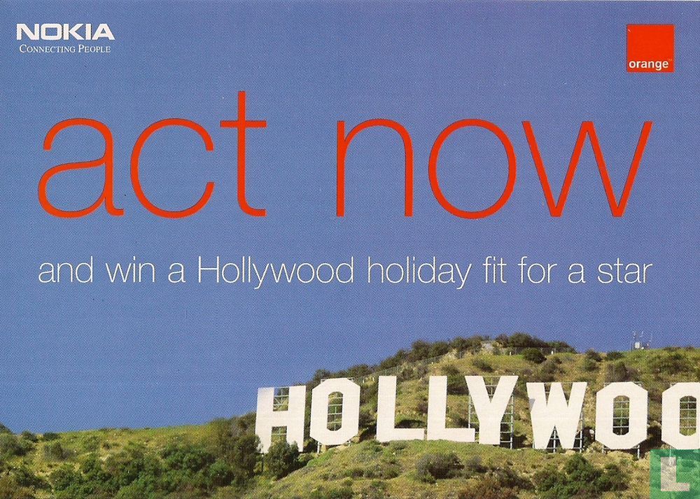 Nokia / Orange "act now"
