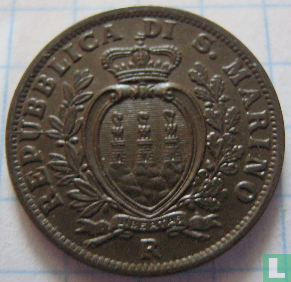 Saint-Marin 5 centesimi 1937
