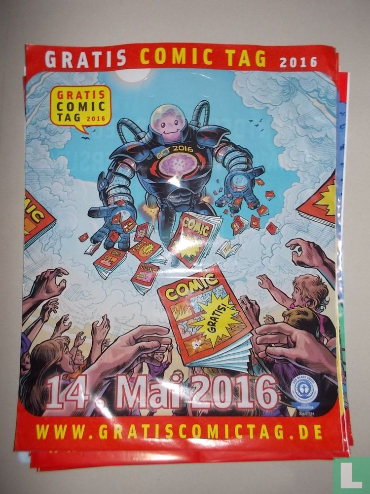 Gratis Comic Tag 2016 Tasche