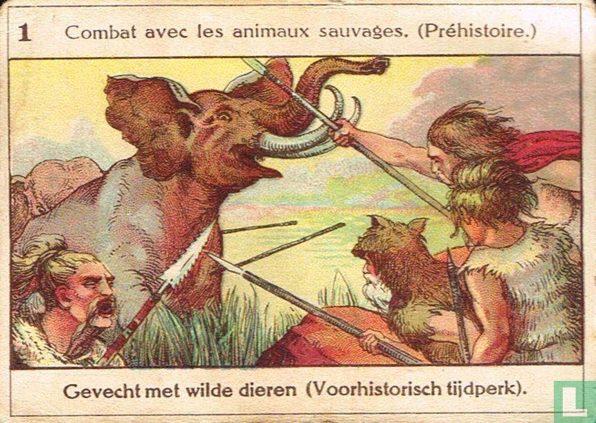 Gevecht met wilde dieren (Voorhistorisch tijdperk)