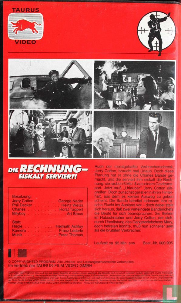 Die Rechnung - eiskalt serviert
