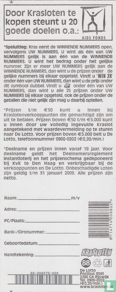 half MILJOEN € 500.000