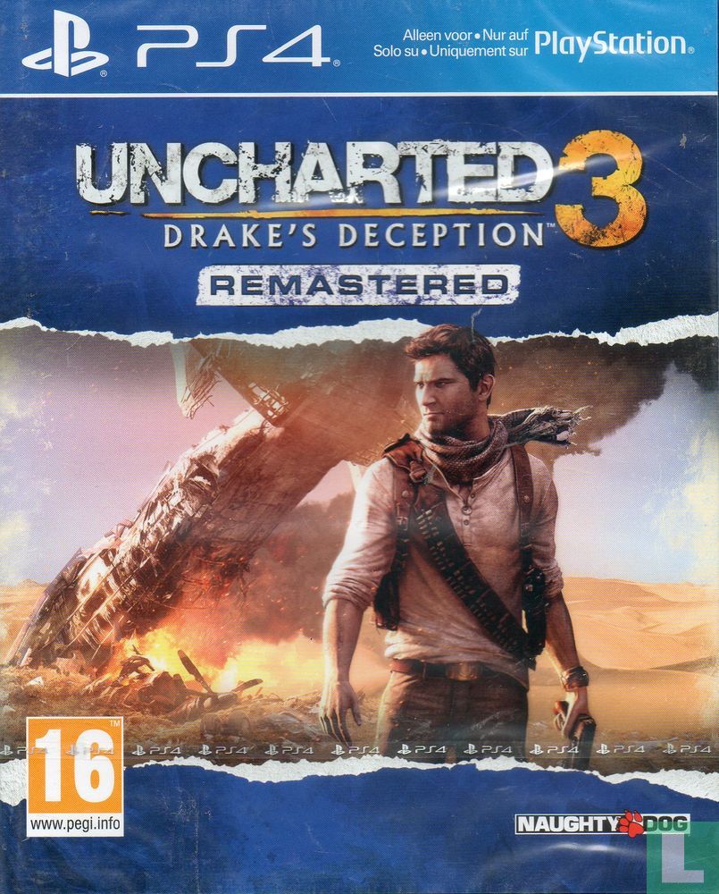 Uncharted 3: Drake's Deception (Sony PS3 Game) Tested & Complete -- EX.  COND.