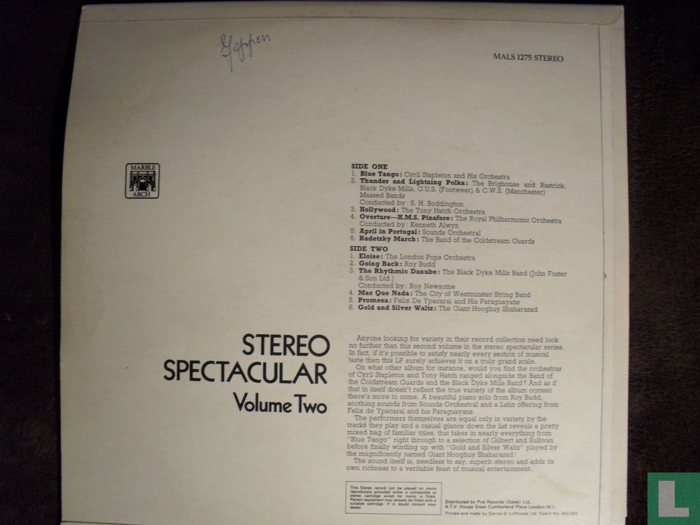 Stereo Spectacular Volume Two