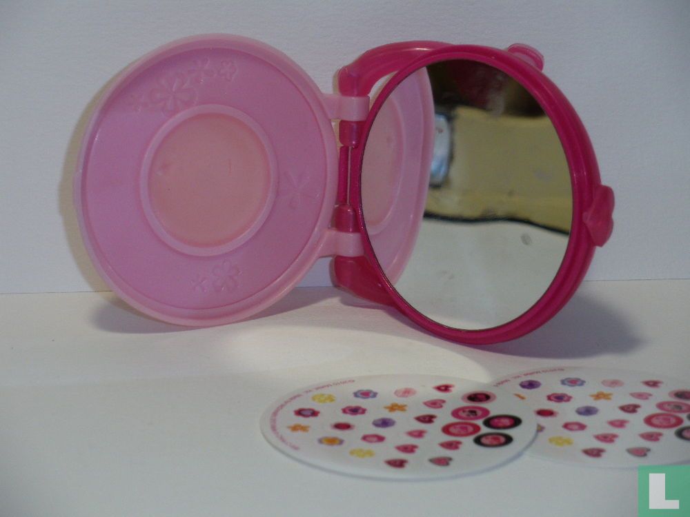 Poudrier barbie