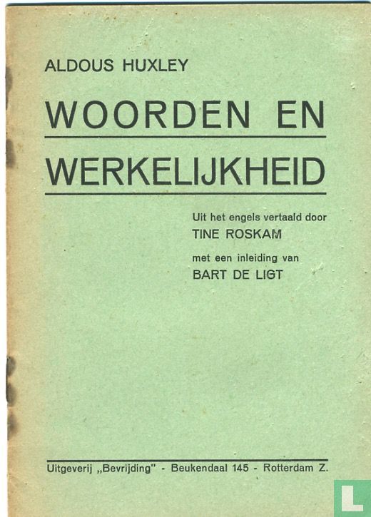 Woorden en werkelijkheid
