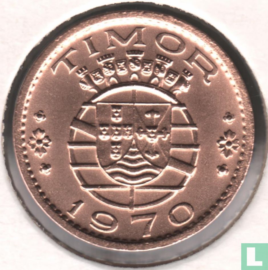 Timor 20 centavos 1970