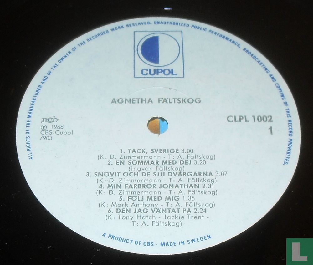 Agnetha Fältskog