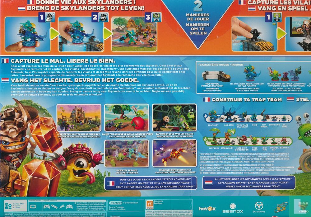 Skylanders Trap Team