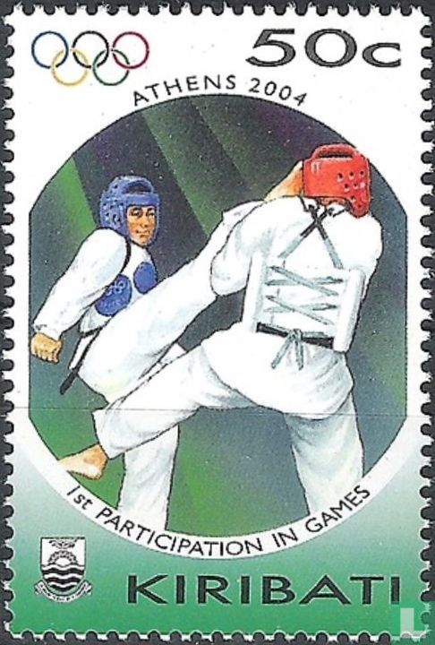 Olympische spelen 50 (2004) Kiribati LastDodo