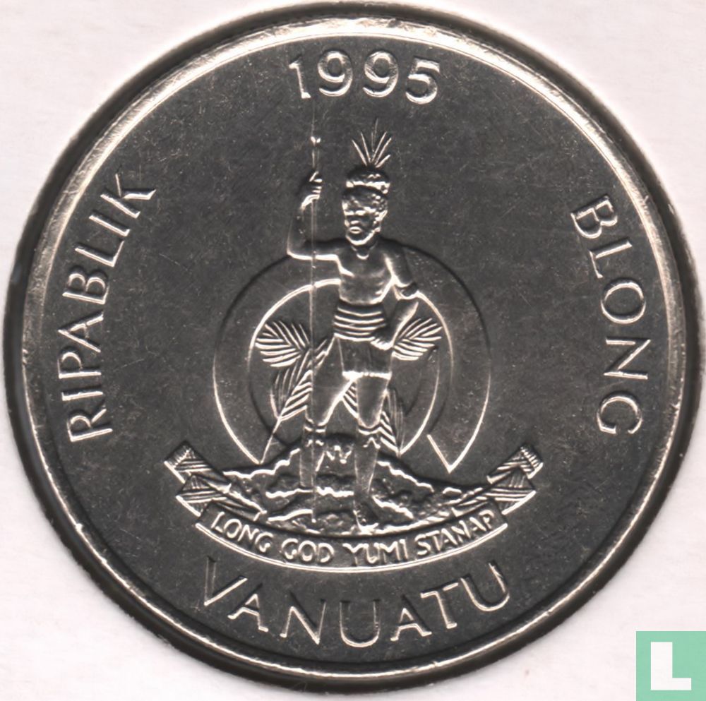 Vanuatu 10 vatu 1995