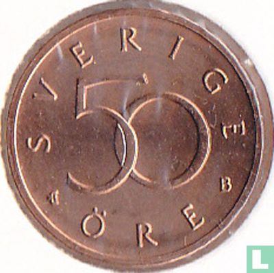 Suède 50 öre 1997