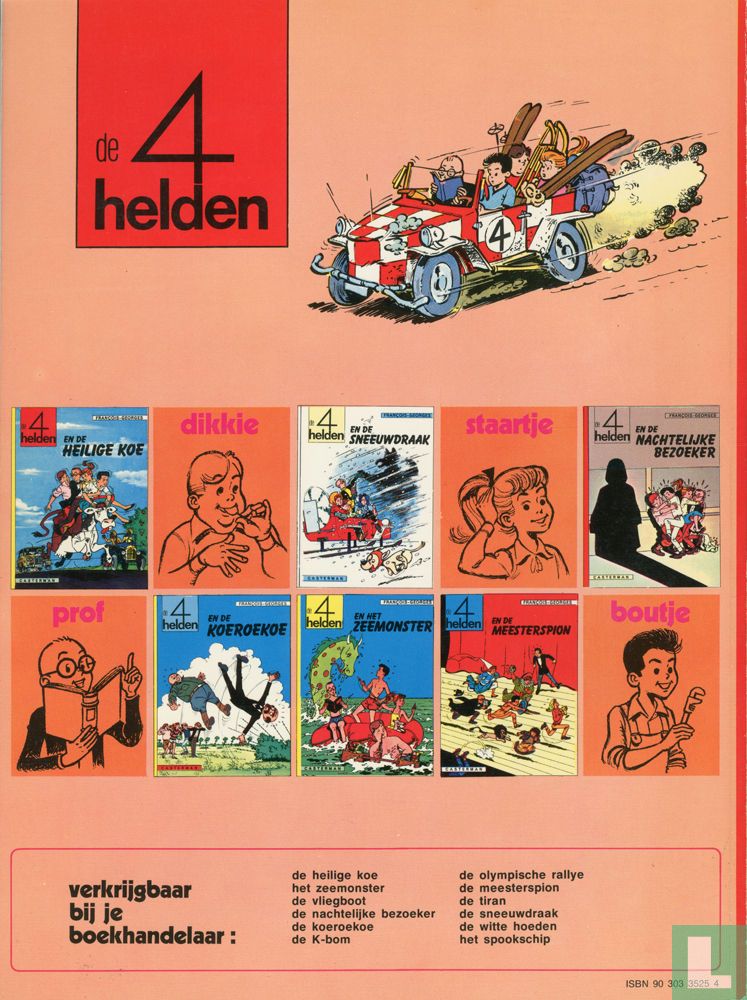 De 4 helden en het spookschip