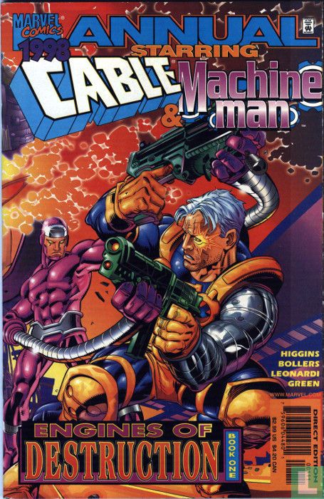 Cable & Machine Man Annual 1998