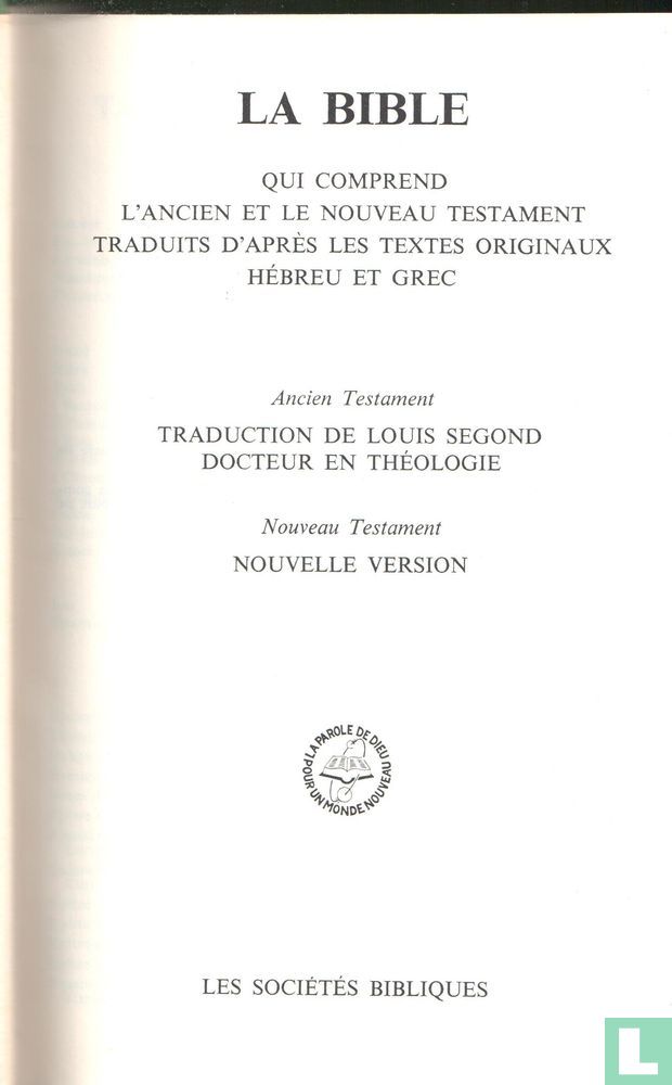 La Bible