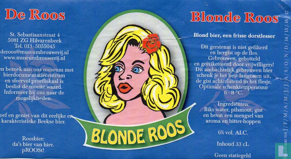 Blonde roos