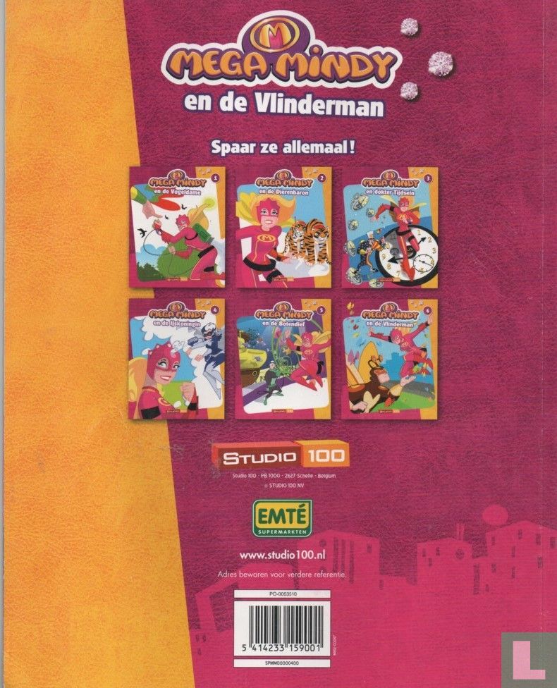 Mega Mindy en de vlinderman