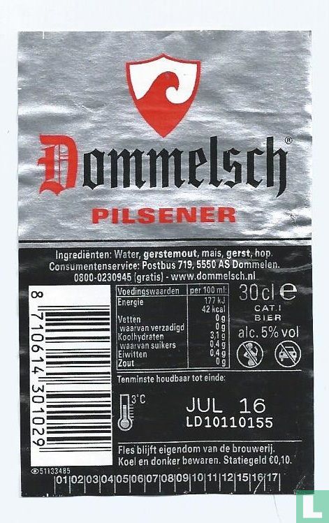 Dommelsch pilsener