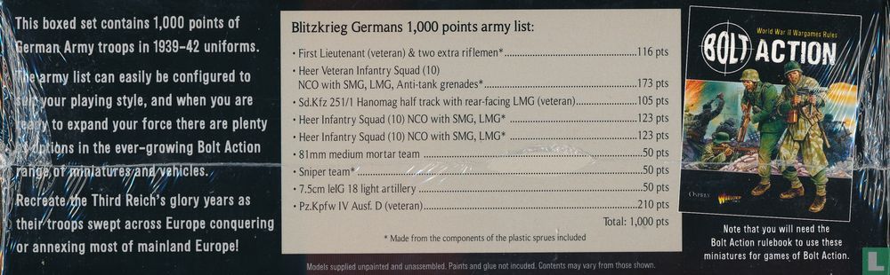 Blitzkrieg! German Starter Army
