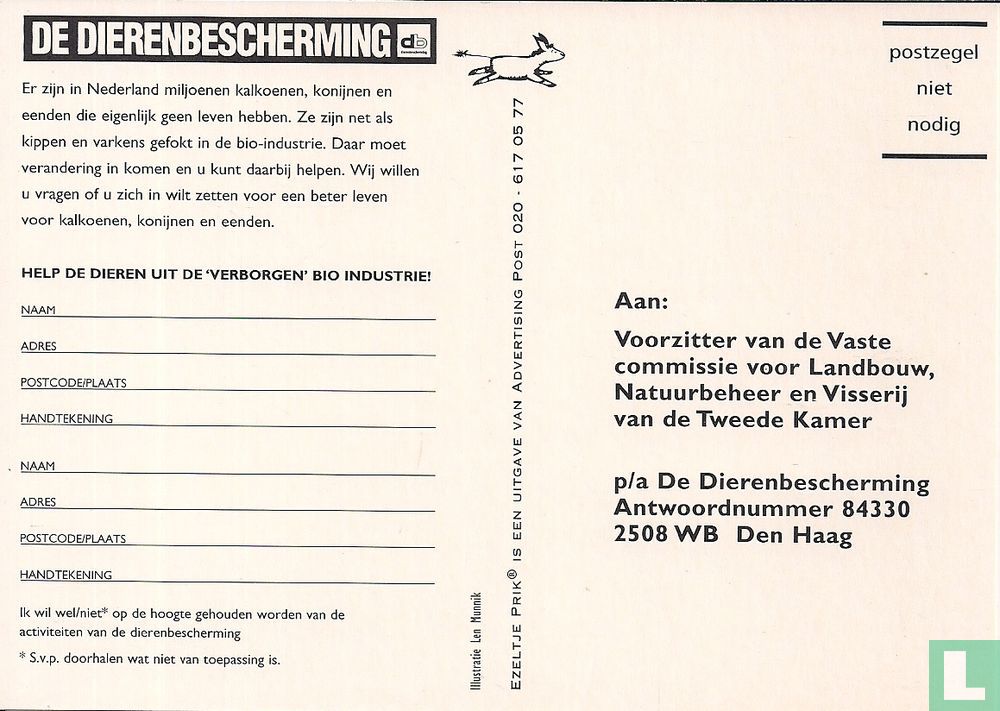 E000027 - De Dierenbescherming