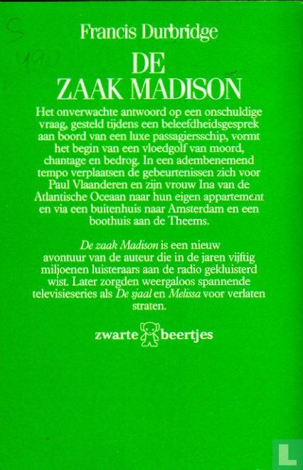De zaak Madison