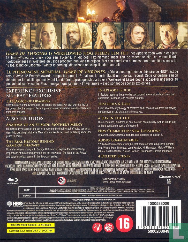 Seizoen 5 / Saison 5