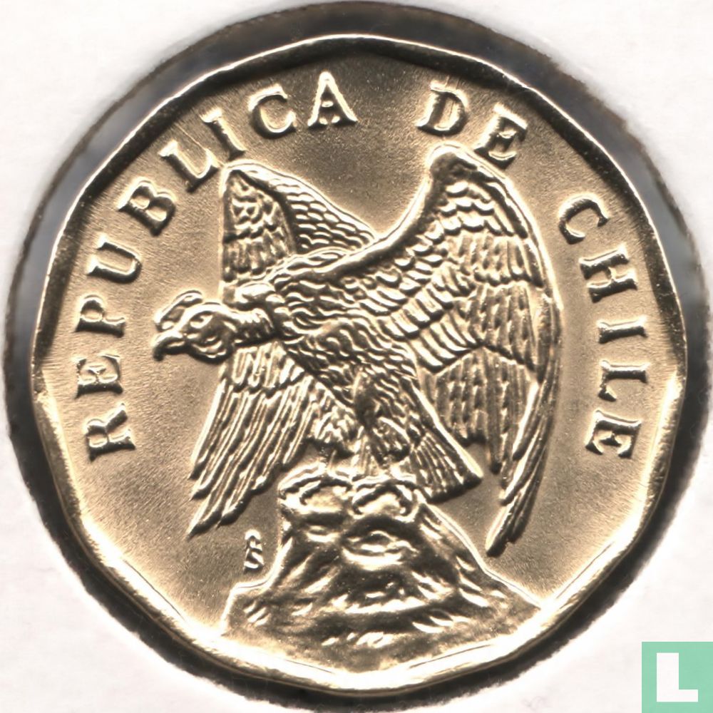 Chile 10 centavos 1975