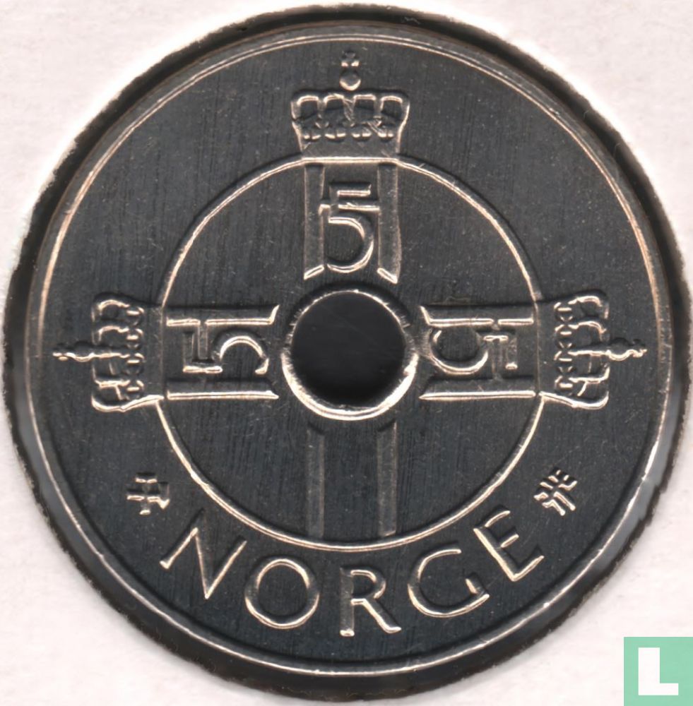 Norvège 1 krone 1997