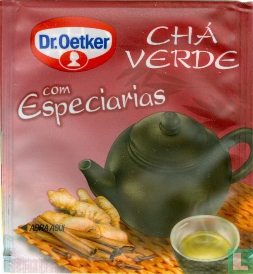 Chá verde com Especiarias
