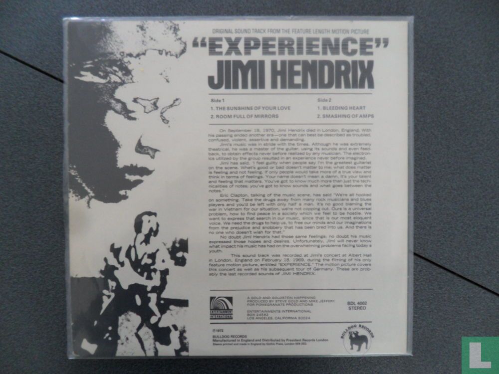 "Experience" 