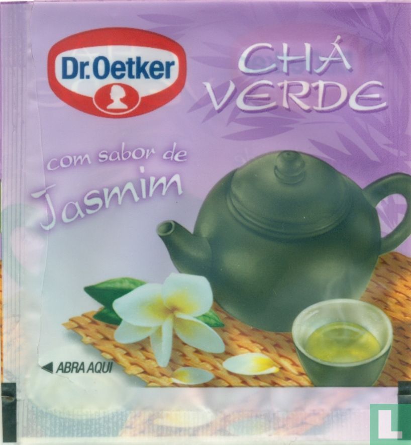 Chá Verde com sabor de Jasmin