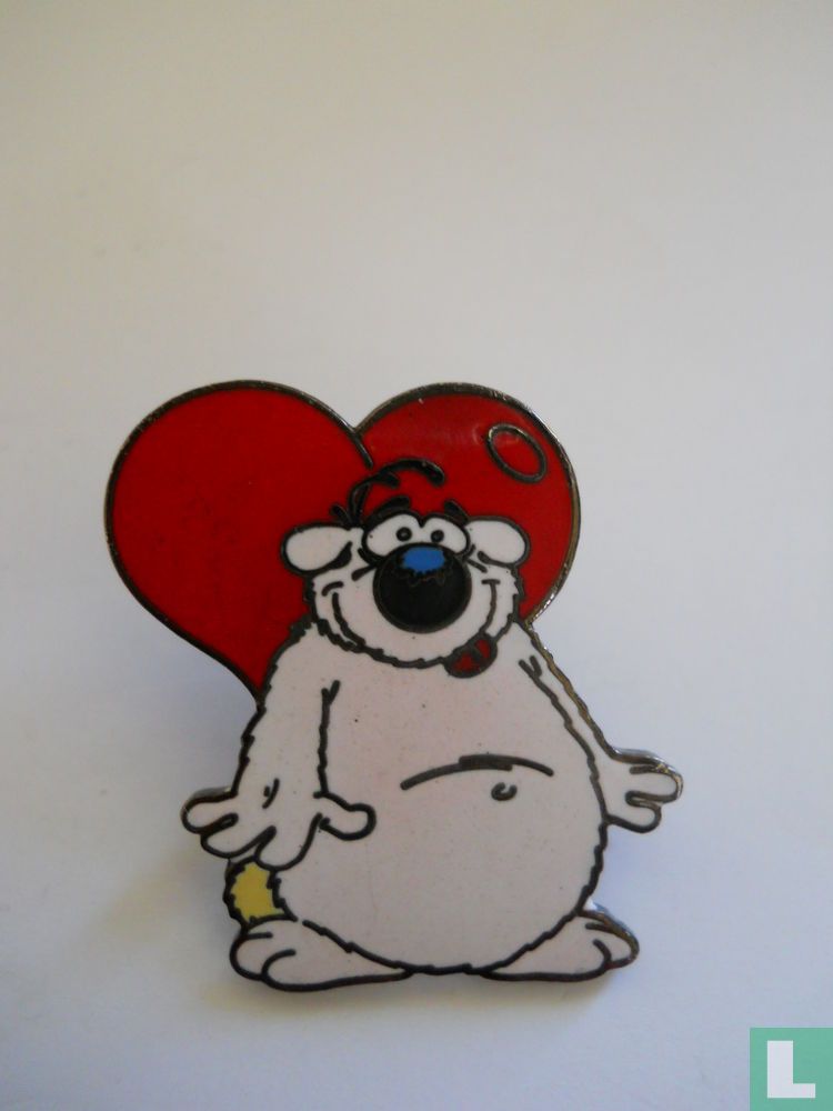 Dommel met hartje 