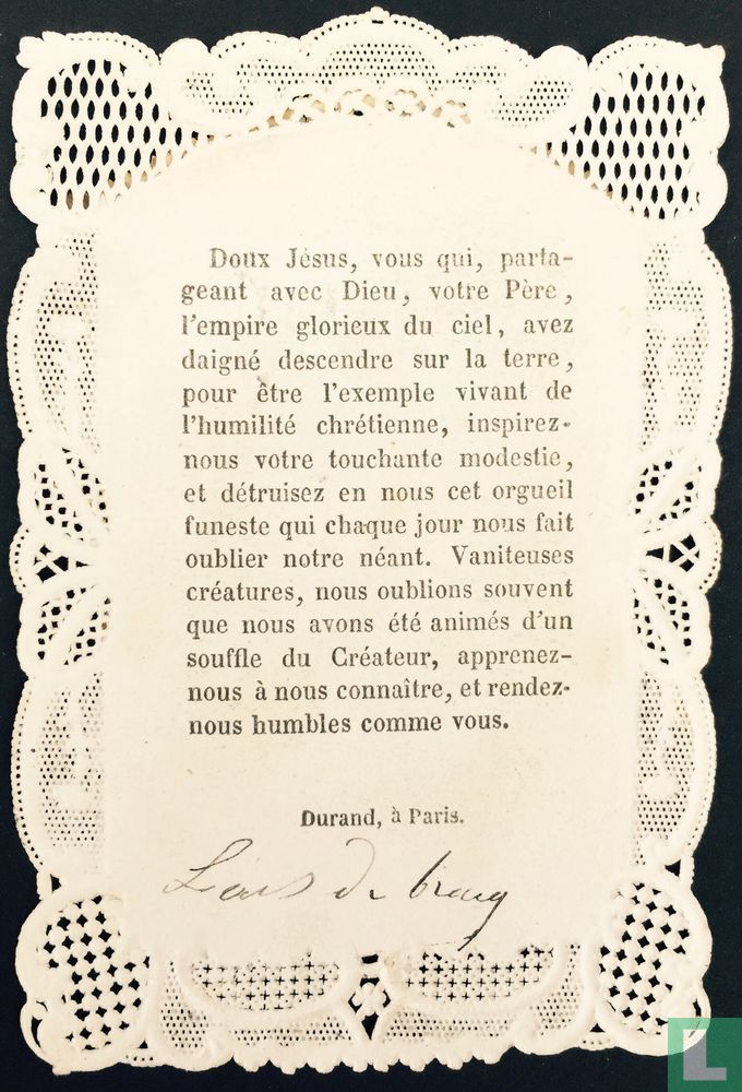 Humilité de Jésus