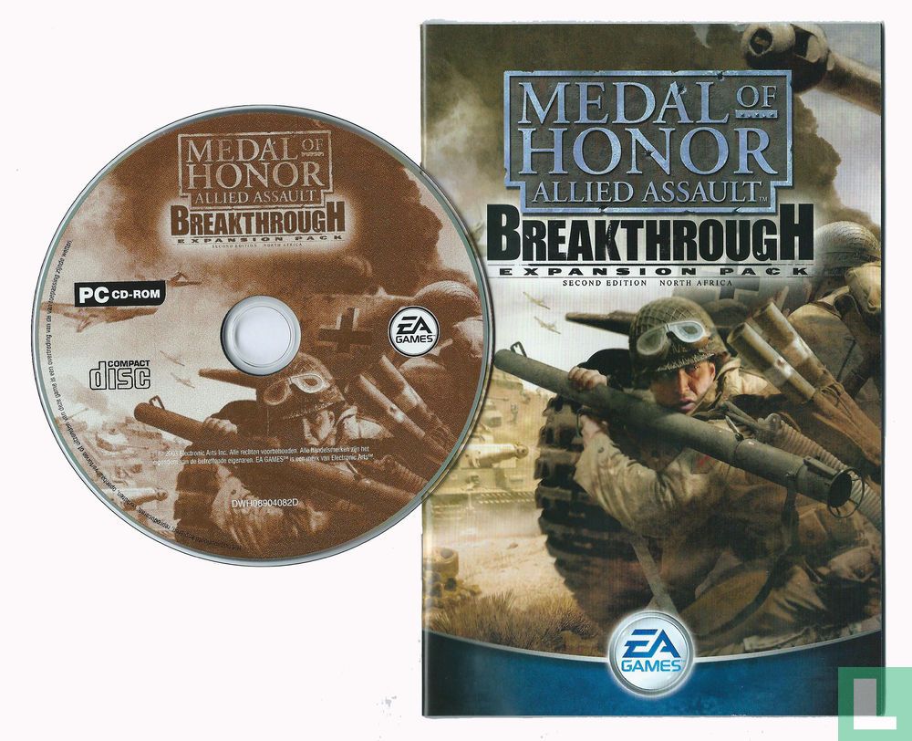 Medal of Honor-Allied Assault Breakthrough Expansion & War Chest (PC) NO  GAMES!