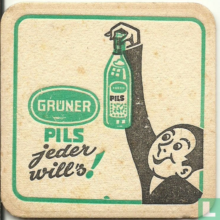 Grüner Pils jeder will's!