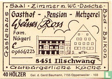 Weisses Ross - Fam. Nägerl