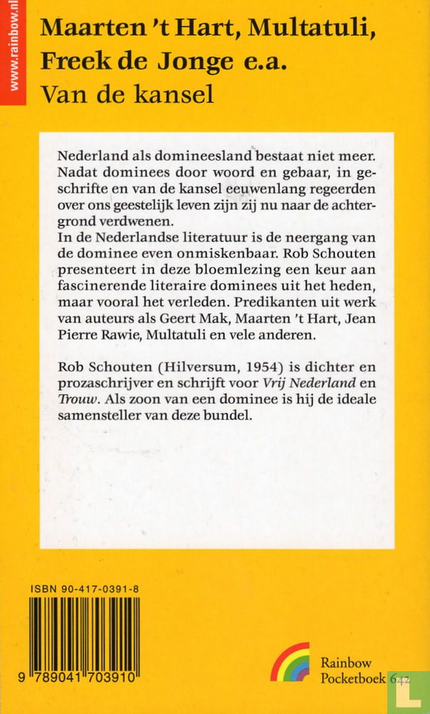 Van de kansel